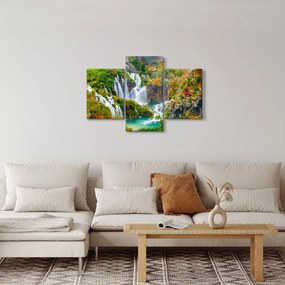 Obraz - Národný park Plitvické jazerá (90x60 cm)
