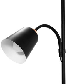 Toolight - Podlahová lampa APP924-2F, čierna, OSW-06328
