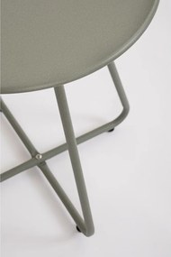 Oceľový okrúhly záhradný stolík ø 45 cm Jable – Bizzotto