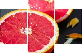 Obraz rozkrojených grapefruitov (90x60 cm)