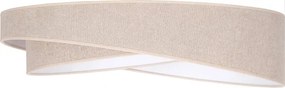 BRILAGI - LED stmievateľné svietidlo VELVET TWIST LED/36W/230V CCT pr. 65 cm WT béžová + diaľkové ovládanie