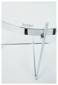 Odkladací stolík v striebornej farbe Zuiver Cupid