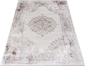 Koberec Sahara K895D krémovo-sivý obdĺžnikový – viac rozmerov Rozmer: 80x150 cm