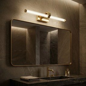Toolight Toolight, LED nástenné svietidlo 60cm, 13W, 4000K, 1000lm, APP1884-1W, zlatá lesklá, OSW-66039
