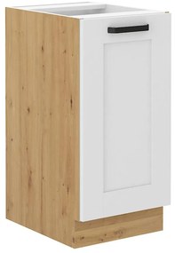 Kuchynská skrinka LUNA biely mat/artisan 40d 1f bb