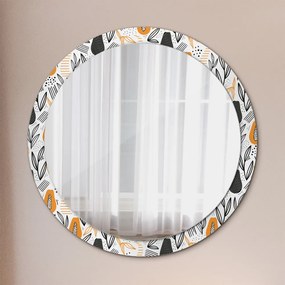 Okrúhle ozdobné zrkadlo Papai fi 100 cm