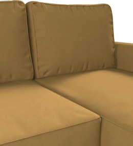 Poťah na sedačku Backabro (rozkladacia) s ležadlom farba produktu žltá látka zapletaná