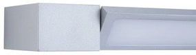 Brilagi-LED Kúpeľňové osvetlené zrkadlo AQUA LINE LED/36W/230V 120 cm IP44 matný chróm