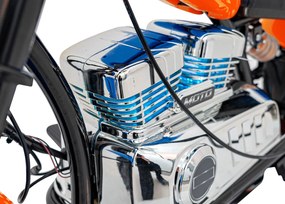 Ramiz Motocykel Chopper Warrior oranžový