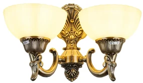 Brilagi - Nástenná lampa CLASSIC 2xE27/60W/230V mosadz BG1110