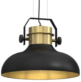 Luster na lanku HELSING 1xE27/60W/230V zlatá