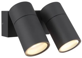 Globo 3209-2 - Nástenné bodové svietidlo PIPER 2xGU10/35W/230V