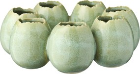 Ib Laursen Velikonoční věnec / váza Eggs Green 19,5 cm