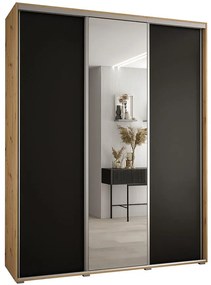 Skriňa 45 Canaris 3 190 artisan/čierna/silver