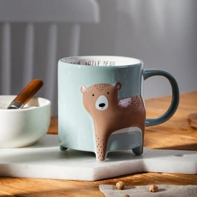 Hrnček TEHEN s medvedíkom 708237 450 ml