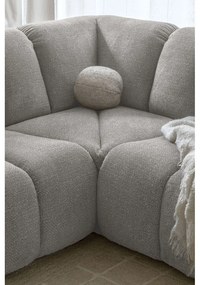 Svetlosivá rohová pohovka (ľavý roh/do tvaru "U") Shell – Miuform