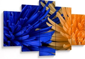 Detailný obraz kvetov (150x105 cm)