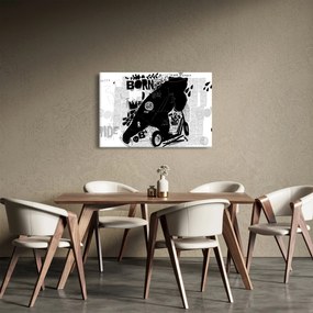 Obraz - Zrodený na jazdu (90x60 cm)