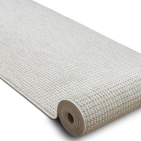 Metrážny koberec CASABLANCA LOOP biely