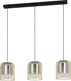 XXXLutz ZÁVESNÉ SVIETIDLO, 103/17/150 cm Eglo - Online Only bytové doplnky - 003348117901