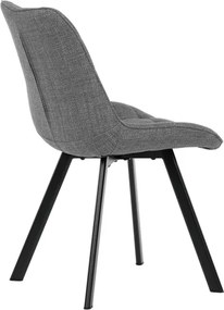 Jedálenská stolička sivá HC-465 GREY2