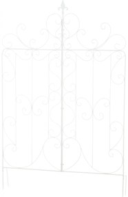 Mriežka na popínavé rastliny Mandevilla - 133 x 99 cm - Biela