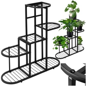 Kvetinový stojan STIGAN čierny