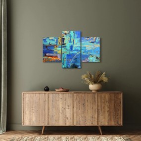 Obraz - Abstraktné olejomaľba (90x60 cm)