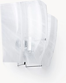 Nástenné svietidlo zo skla Eloise