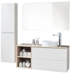 Mereo, Mereo Aira, kúpeľňová skrinka 40 cm, spodná, Multidecor, Šedá supermat, MER-CN795SSEDA