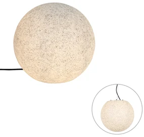 Moderné vonkajšie svietidlo sivé 35 cm IP65 - Nura