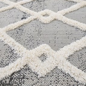 DY DELI 02 ŠEDÝ koberec Rozmer: 120x170 cm