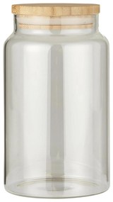 Sklenená dóza na potraviny BAMBOO s bambusovým vekom 1000 ml
