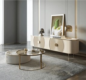 EXKLUZÍVNY TV STOLÍK LARKIN 200 cm