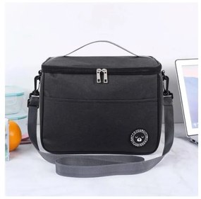 Chladiaca taška YOUR CITY 29x20 cm, čierna