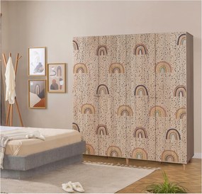 Šatníková skriňa London 912 (dub sonoma)