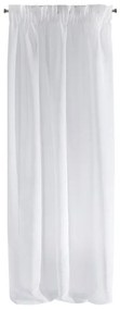 Biela záclona na páske ARGEA 140x270 cm