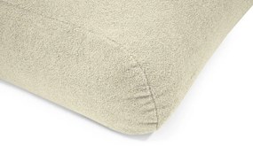 Svetlosivý detský sedací vak z textílie buklé Snug 130 Bear – SLOWDOWN