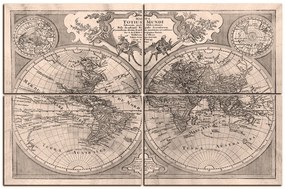 Obraz na plátne - Mapa antického sveta 1101FC (120x80 cm)