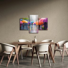 Obraz - Daždivý deň (90x60 cm)