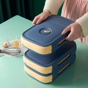 Aptel Organizér na vajcia so zásuvkou - Modrá