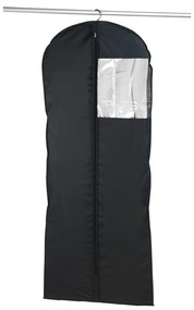 Čierny obal na oblek Wenko, 150 × 60 cm