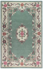 Ručne všívaný kusový koberec Lotus premium Green, 120x180, zelená, chodba / predsieň, Flair Rugs