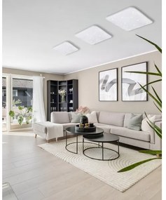 LED Stmievateľné stropné svietidlo FLORA LED/36W/230V 2700-6500K + diaľkové ovládanie