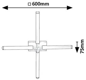 Rabalux 75046 - LED Kúpeľňové nástenné svietidlo TILORA LED/16W/230V 4000K IP44