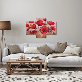 Obraz - Vlčie maky (90x60 cm)