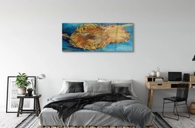 Obraz plexi Umenie kvety slnečnica 120x60 cm