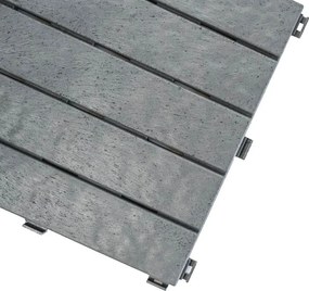 Gumová dlaždica NATURAL STONE 30 x 30 cm, sivá MHEU5100446