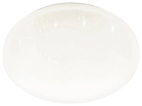 EGLO Stropné LED svietidlo do kúpeľne FRANIA-S, 18W, teplá biela, 31cm, okrúhle, biele