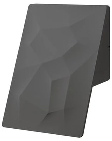 Exteriérové nástenné LED svietidlo Cracks, 1x LED 10w, tmavosivá